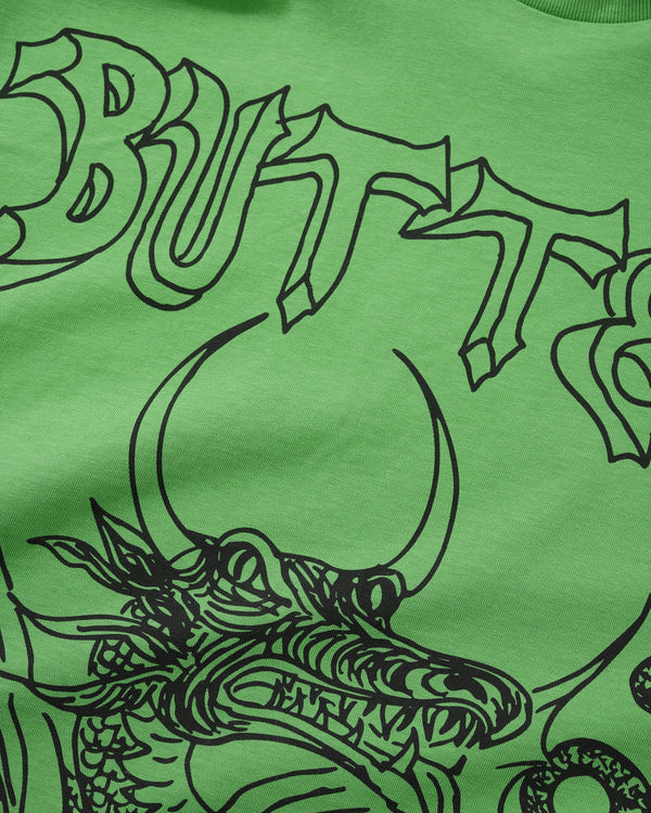 Butter Goods Dragon Tee, Lime