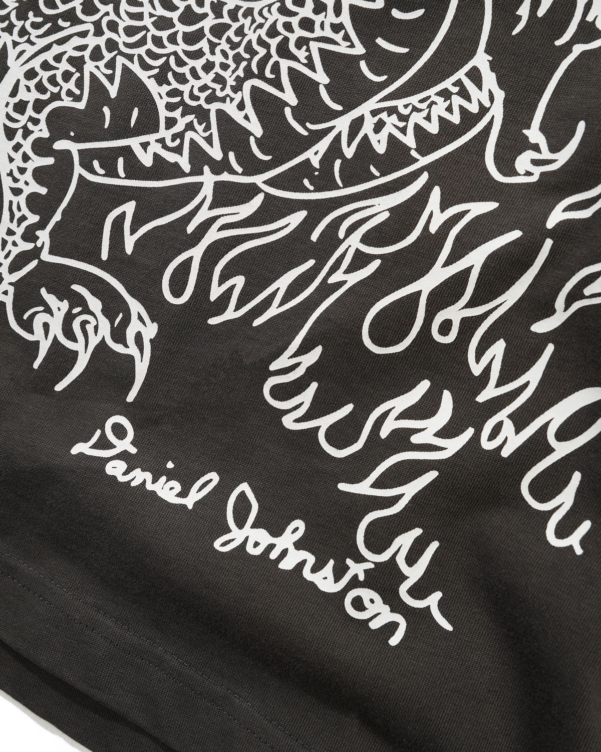 Dragon Tee, Washed Black