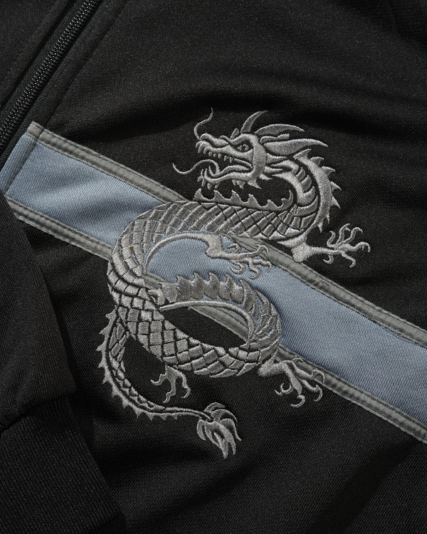Butter Goods Dragon Tricot Jacket, Black