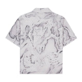 Dragonspeaker Seersucker Short Sleeve Shirt, White Multi