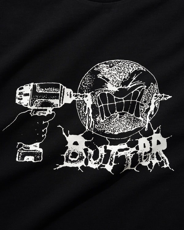 Butter Goods Drill Tee, Black