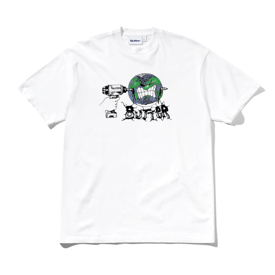 Drill Tee, White