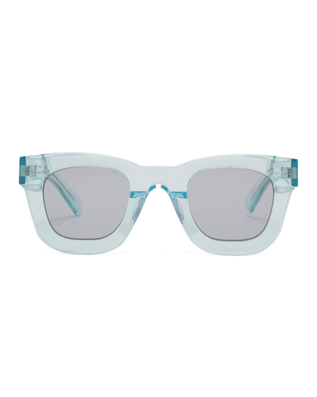 Elia Sunglasses, Clear Blue