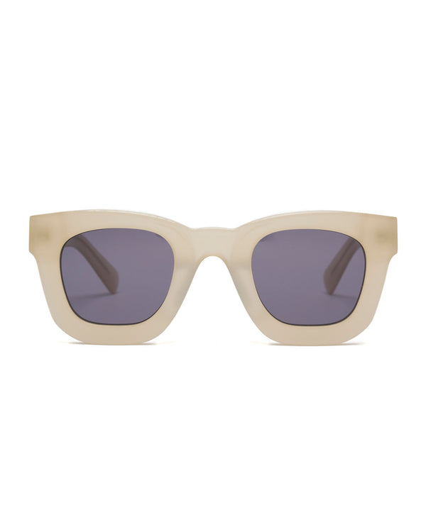 Brain Dead Elia Sunglasses, Ivory