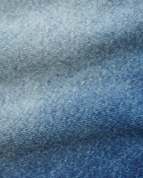 Drummer Baggy Denim Shorts, Stone Wash Blue