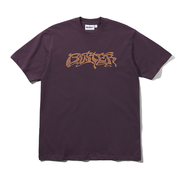 Butter Goods Drummer Tee, Eggplant