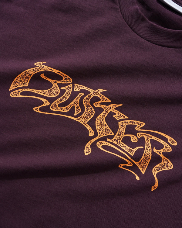 Butter Goods Drummer Tee, Eggplant