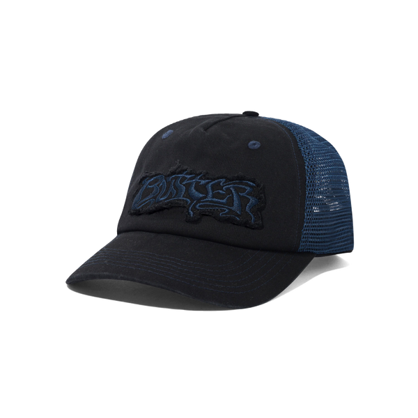 Butter Goods Drummer Trucker Cap, Black / Navy