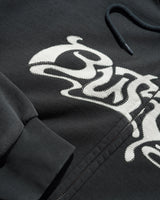 Drummer Zip-Thru Hood, Washed Black