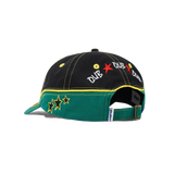 Dub 6 Panel Cap, Black / Green