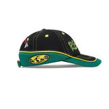 Dub 6 Panel Cap, Black / Green