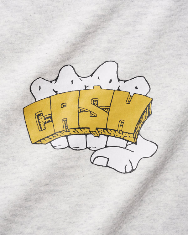 Cash Only Duster Tee, Ash