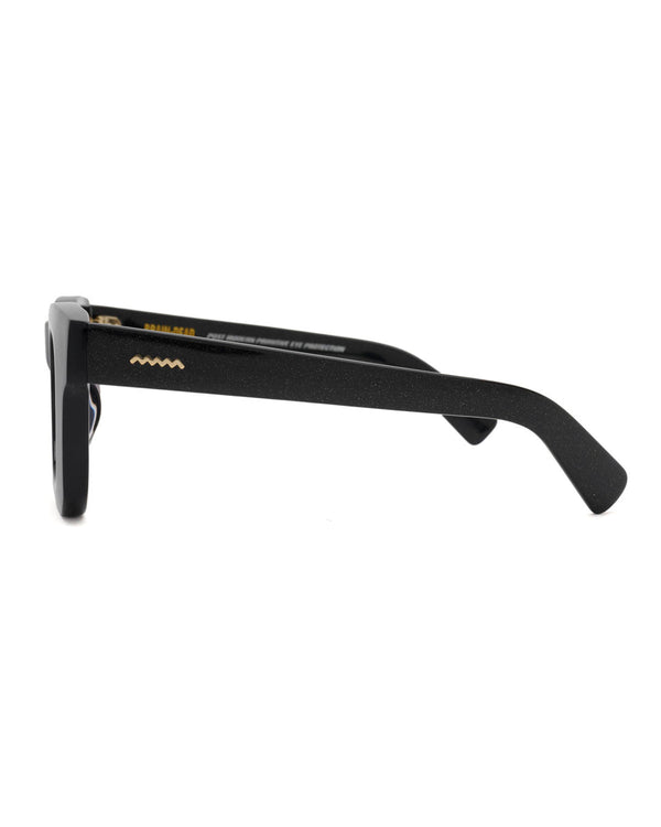 Brain Dead Elia Sunglasses, Black Sparkle
