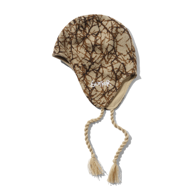 Butter Goods Ear Flap Beanie, Thorn