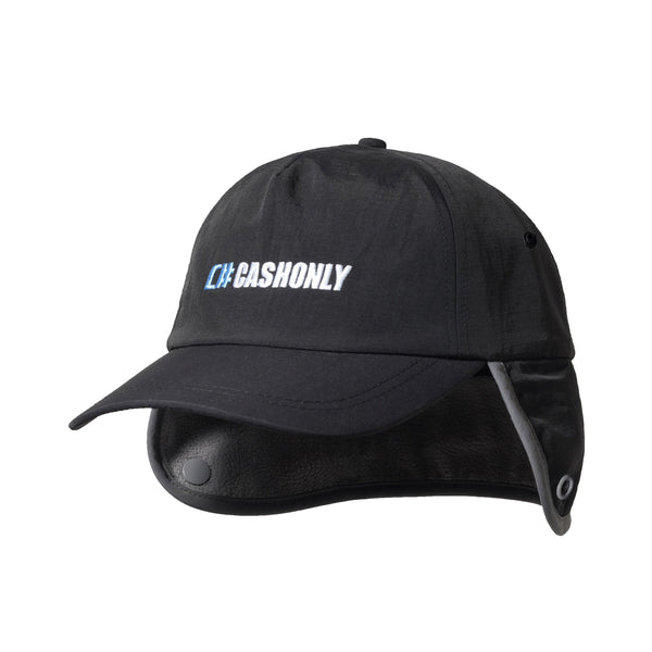 Cash Only Numeric Flap Cap, Black
