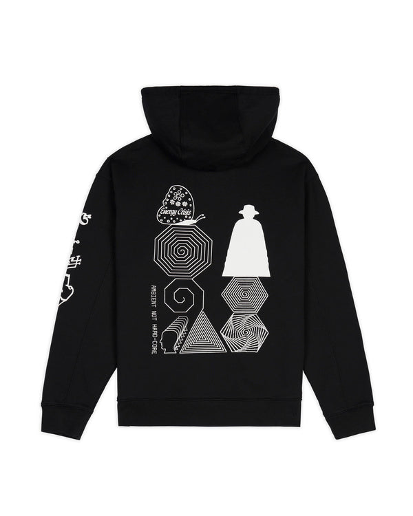 Brain Dead Electronique Pullover, Black
