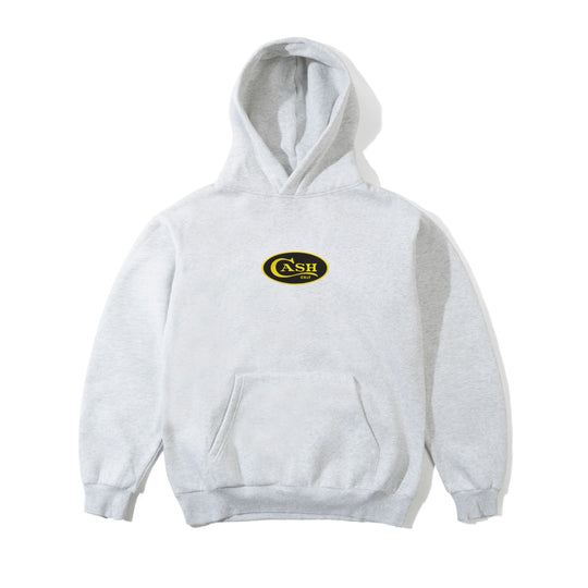 Emblem Pullover Hood, Ash