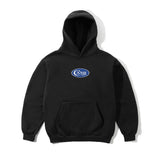 Emblem Pullover Hood, Black