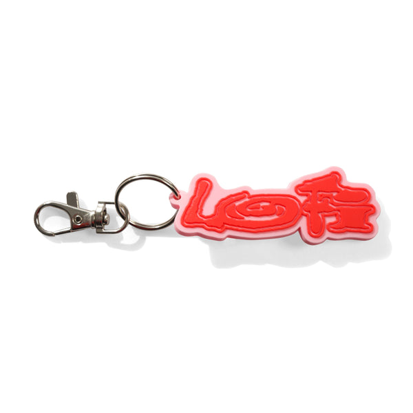Lo-Fi Emission Key Chain, Pink