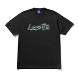 Emission Tee, Washed Black