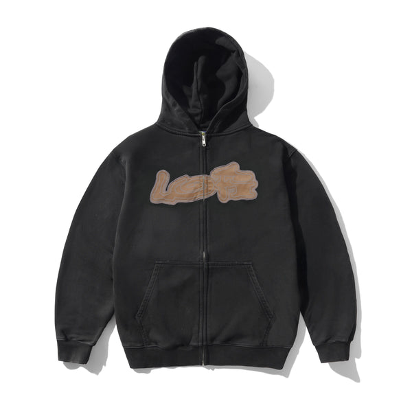 Lo-Fi Emission Zip-Thru Hood, Black