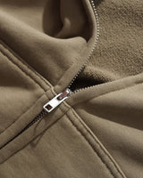 Emission Zip-Thru Hood, Oak
