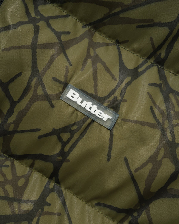 Butter Goods Endure Puffer Jacket, Thorn Camo