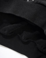 Enemy Pullover Hood, Distressed Washed Black