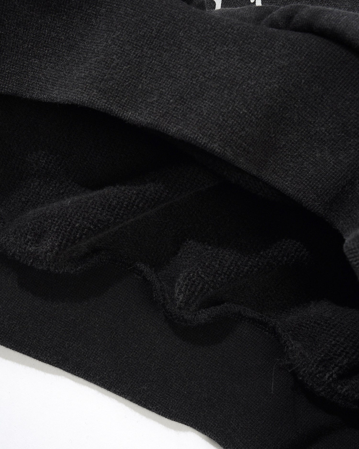 Enemy Pullover Hood, Distressed Washed Black