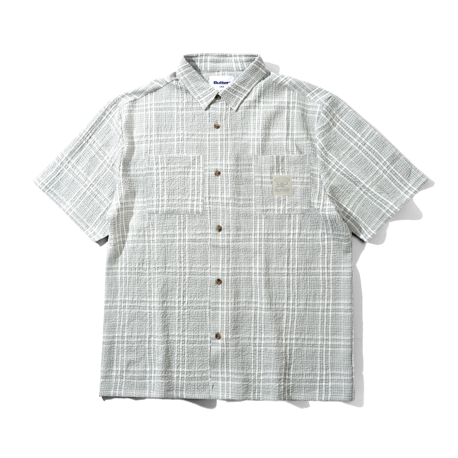 Equipment S/S Shirt, Light Grey