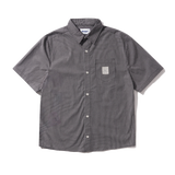Equipment S/S Shirt, Black / Grey