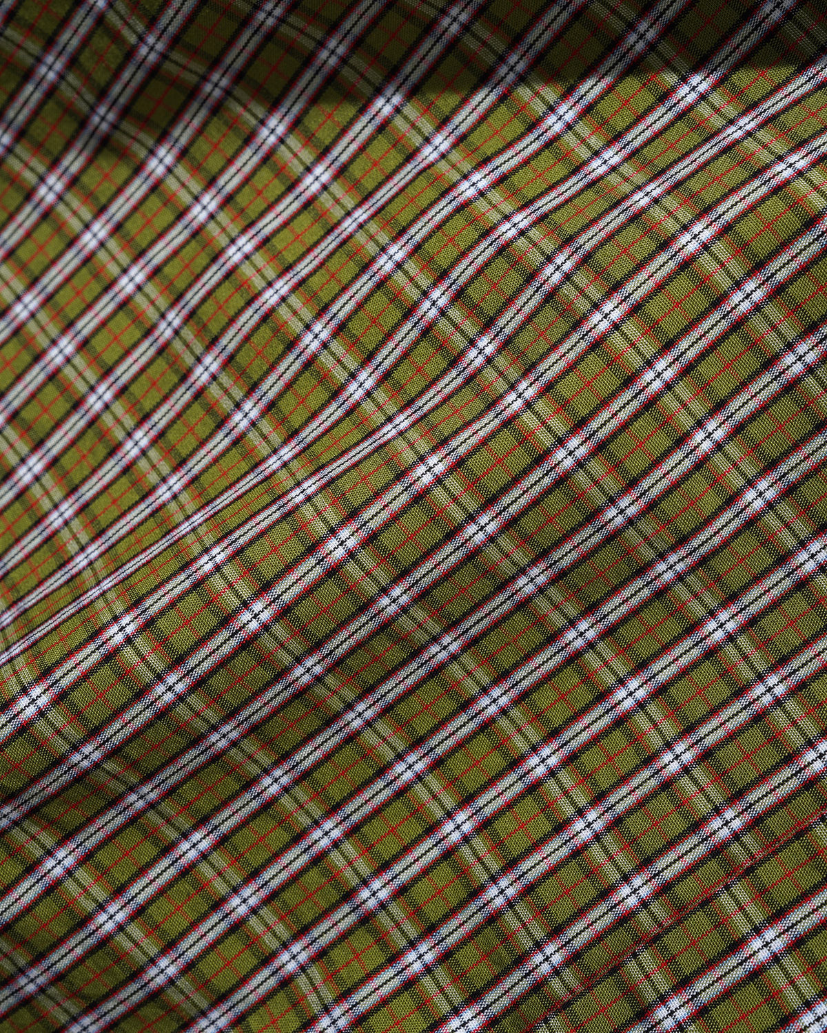 Equipment S/S Shirt, Lime / Red