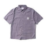 Equipment S/S Shirt, Navy / Brown
