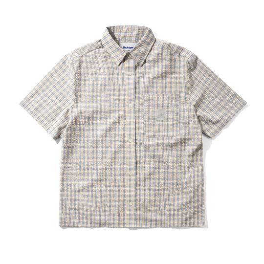 Equipment S/S Shirt, Blue / Yellow