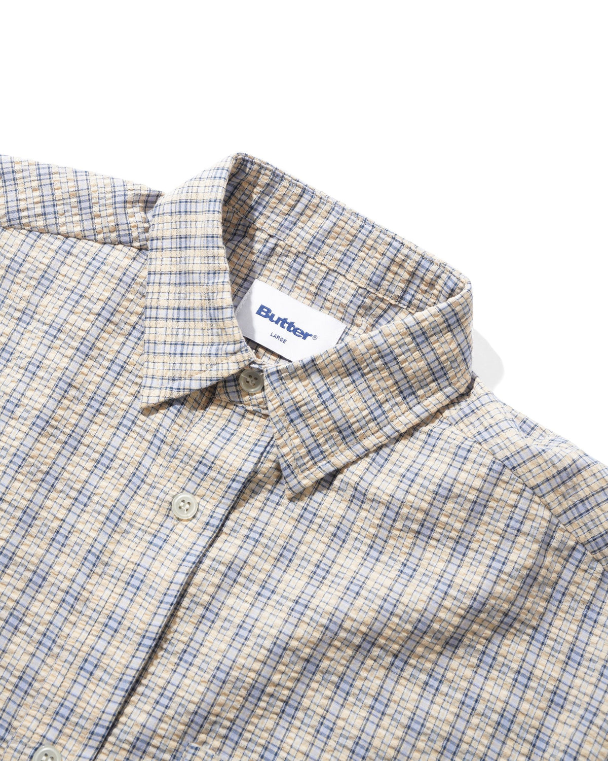 Equipment S/S Shirt, Blue / Yellow