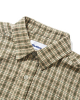 Equipment S/S Shirt, Moss / Yellow