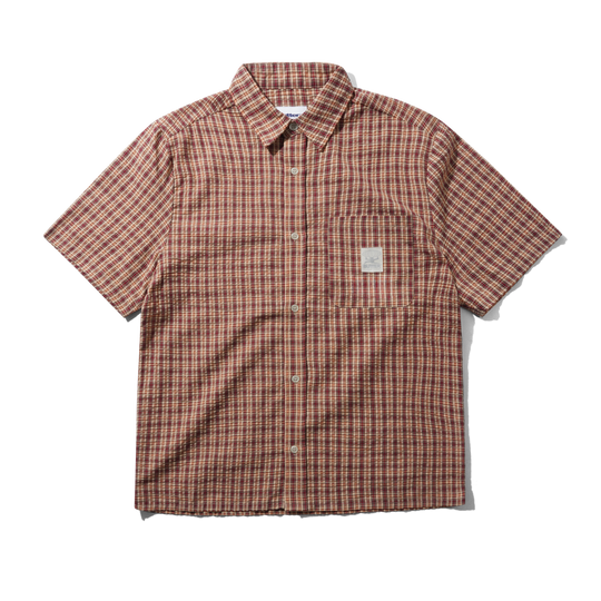 Equipment S/S Shirt, Red / Yellow