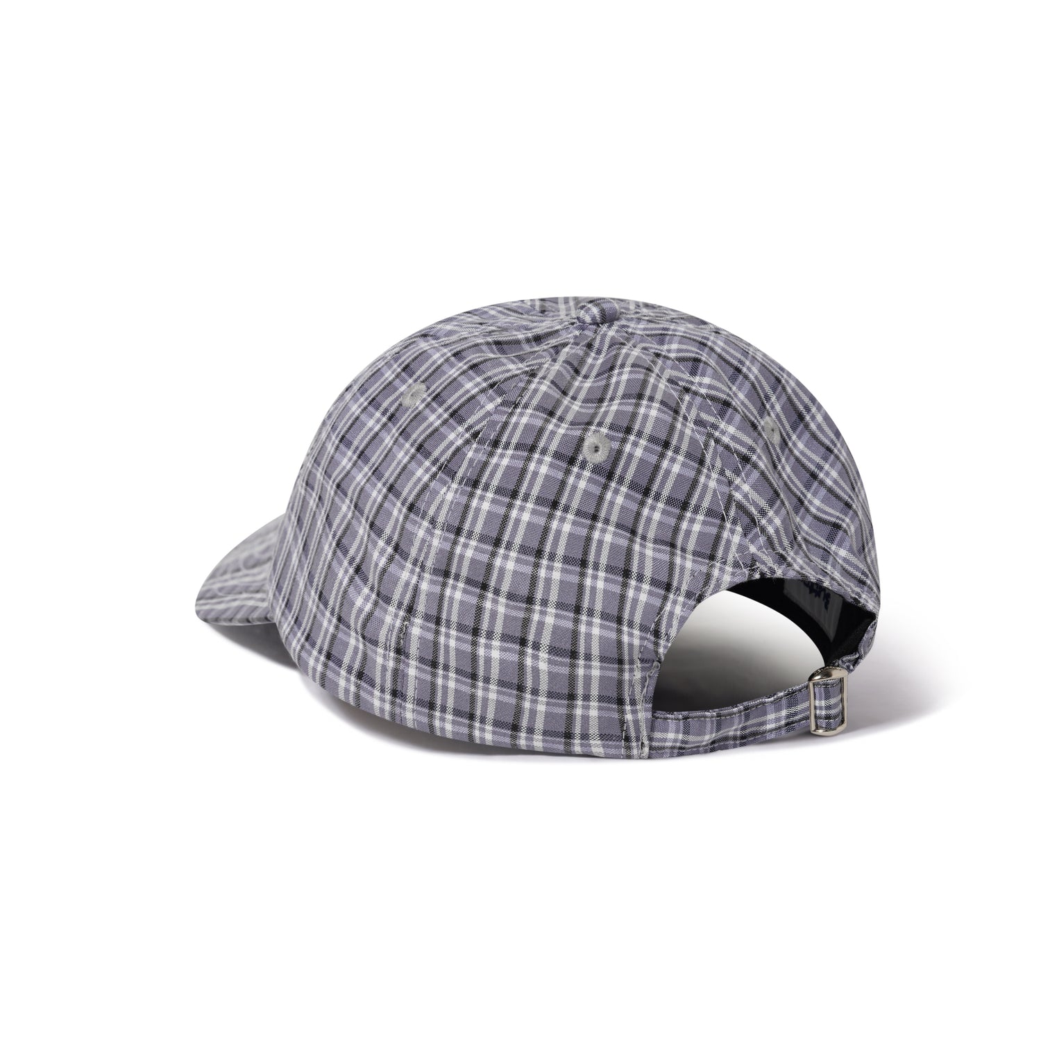 Equipt Plaid 6 Panel Cap, Stone / Black