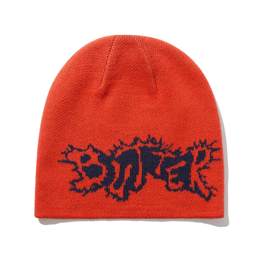 Eruption Skully Beanie, Red