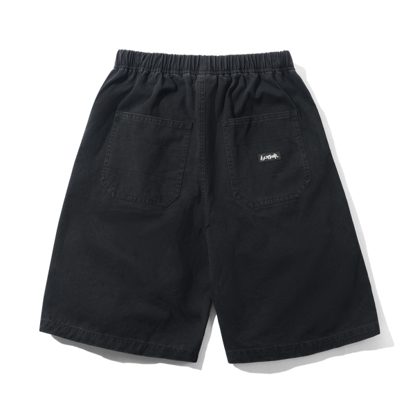 Butter Goods Everyday Shorts, Washed Black