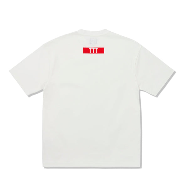 The Trilogy Tapes TTT Exit Route Tee, White