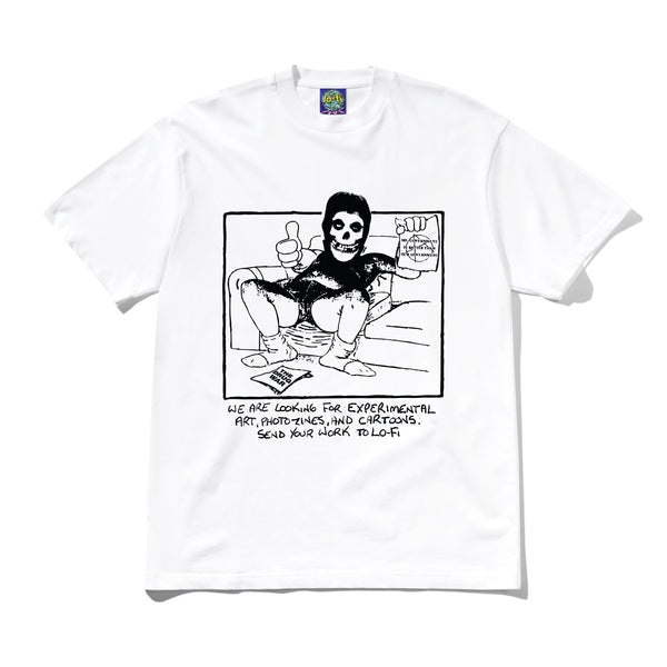 Lo-Fi Experimental Tee, White