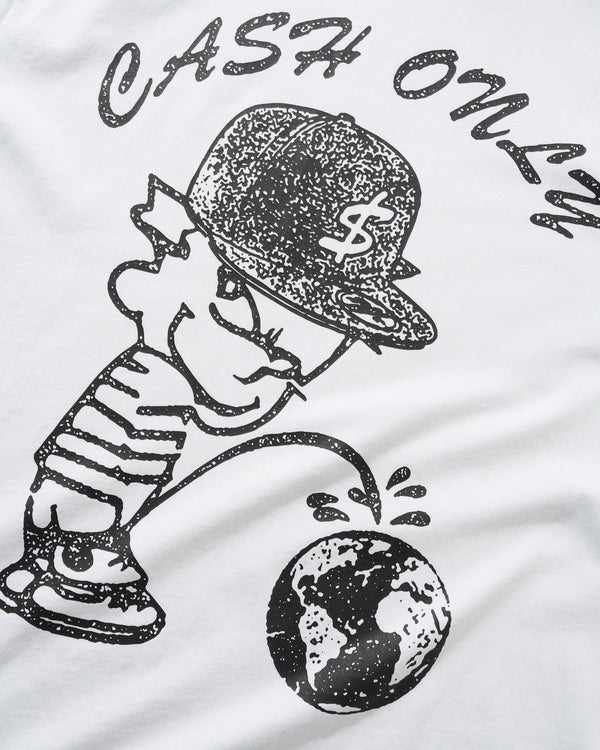 Cash Only FTW Tee, White
