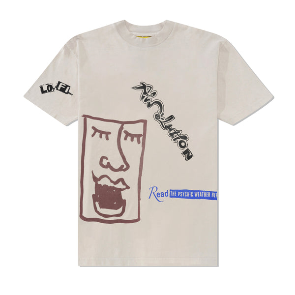Lo-Fi Face No. 3 Tee, Sand