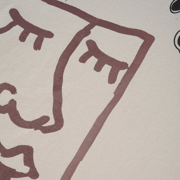 Lo-Fi Face No. 3 Tee, Sand