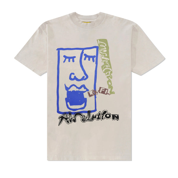 Lo-Fi Face No. 4 Tee, Sand