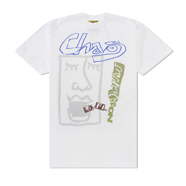Lo-Fi Face No. 4 Tee, White