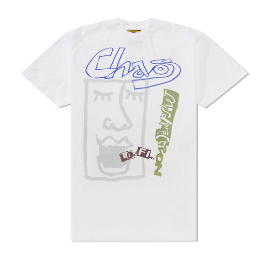 Face No. 4 Tee, White