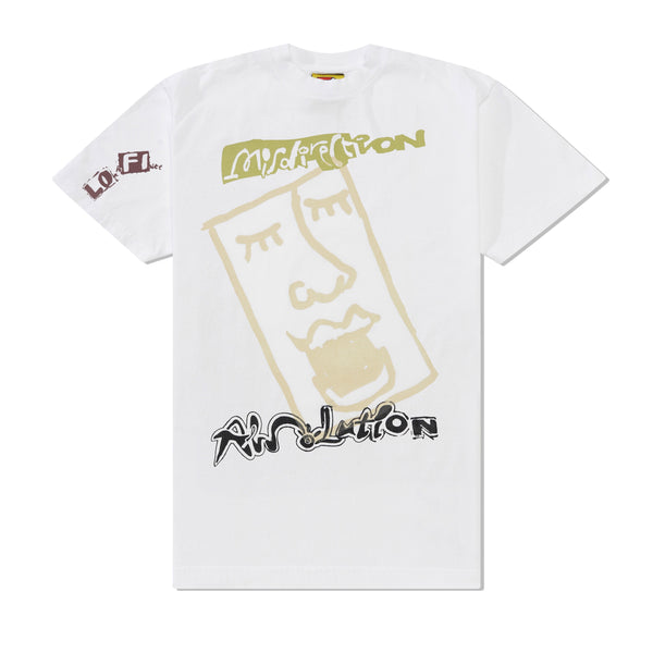 Lo-Fi Face No. 5 Tee, White