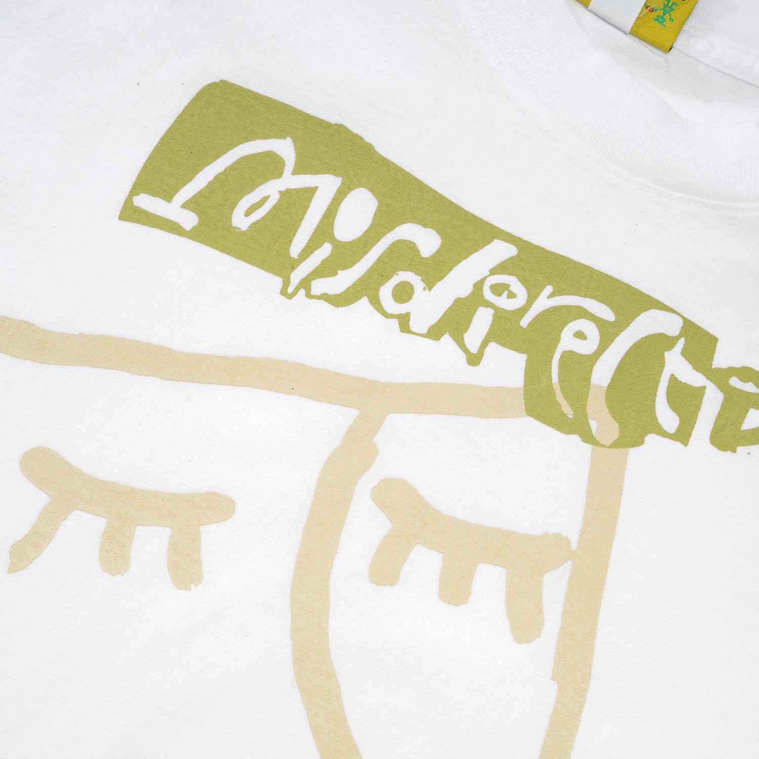 Face No. 5 Tee, White